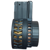 Drum magazine for gel blaster rifles